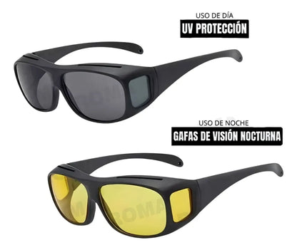 Lentes Super Visión HD Antideslumbrantes Día y Noche