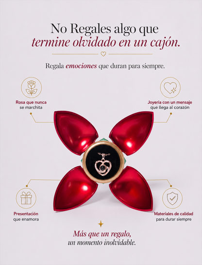 🌹 No regales algo que termine olvidado en un cajón.