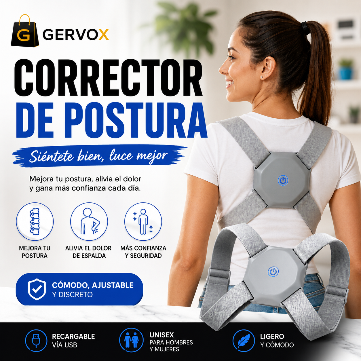 🧍‍♂️ Corrector de Postura Inteligente con Sensor