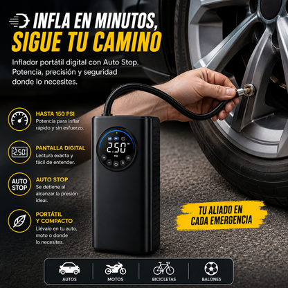🚗 Nunca Vuelvas A Quedarte Varado Por Una Llanta Baja
